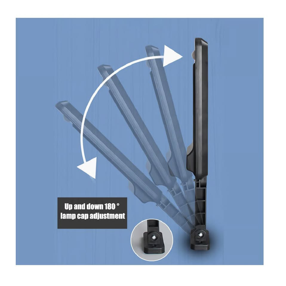 Reflector Linterna recargable Con Panel Solar Exterior MOD KQ-D08