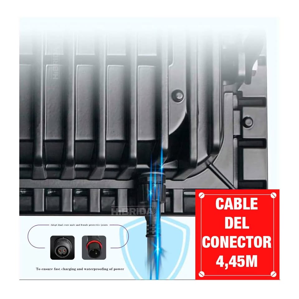 REFLECTOR SOLAR PANEL SOLAR LUZ BLANCA SEGURIDAD EXTERIORES SOLAR LIGHT 200W