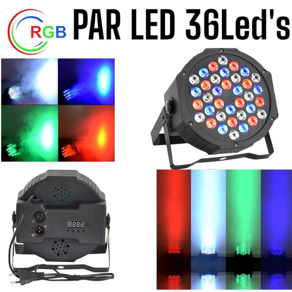 PROYECTOR DE LUCES SEISA 36 FOCOS LED MOD P-36B