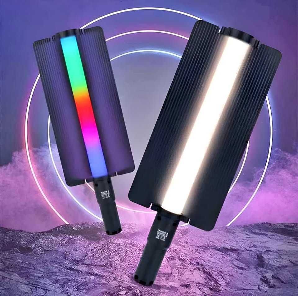 Lampara Varilla De Mano Rgb Blanco Oled Para Foto + Control