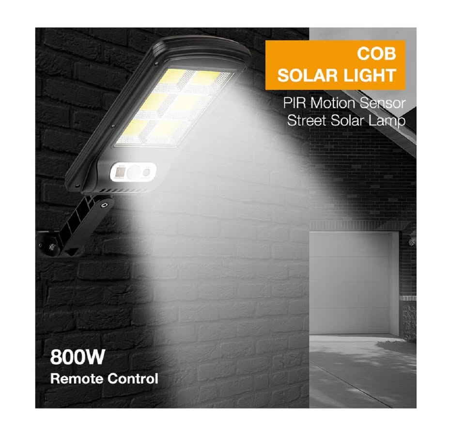 Reflector Linterna recargable Con Panel Solar Exterior MOD KQ-D08