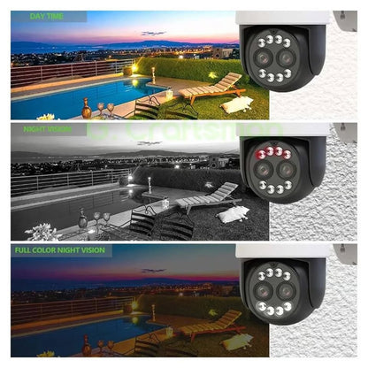CAMARA IP DOMO EXTERNA FULL HD ZOOM OPTICO 8X 7MP SEISA - MOD: TV-9825G - App: iCSee