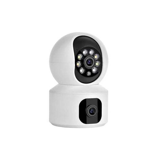 Cámara Interior VESAFE 1080P HD WiFi vigilancia detección movimiento doble lente 4MP MOD AB5600 - App: iCSee