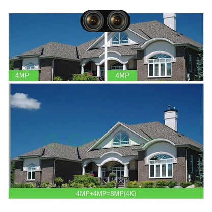 CAMARA IP DOMO EXTERNA FULL HD ZOOM OPTICO 8X 7MP SEISA - MOD: TV-9825G - App: iCSee
