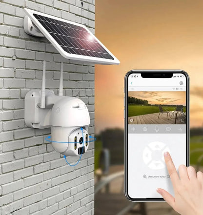 Cámara Exterior 4G con Panel Solar Para integrar chip - MOD: ZC-YT01 - App: UBox