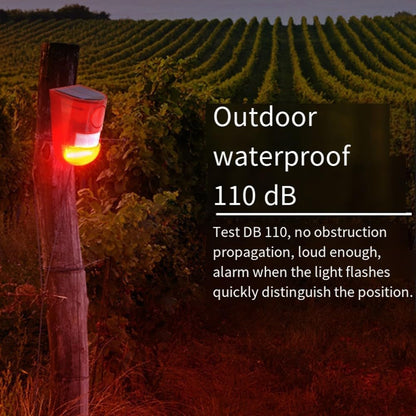 LUZ DE ALARMA SOLAR LED Recargable Portátil de Emergencia Alta Iluminación - MOD: MY-7144