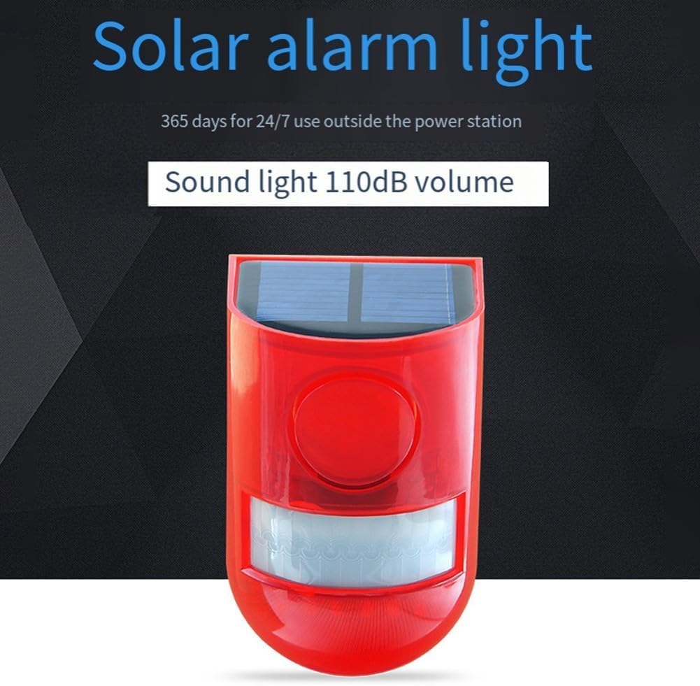 LUZ DE ALARMA SOLAR MY-7144