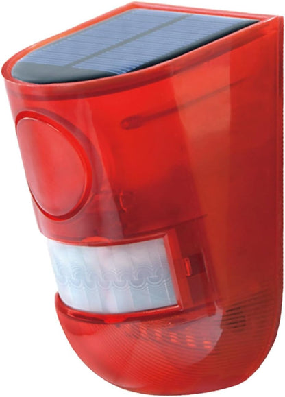 LUZ DE ALARMA SOLAR LED Recargable Portátil de Emergencia Alta Iluminación - MOD: MY-7144
