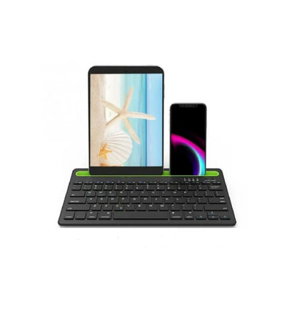 Teclado Bluetooth Dual Tablet Celular Dual Channel Keyboard - MOD: RK908