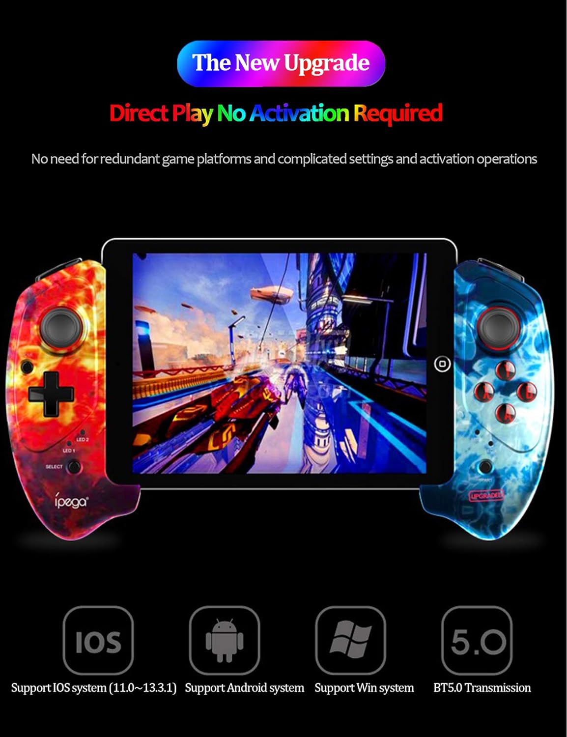 Controlador Inalámbrico para Juegos iPega - PG-9083B