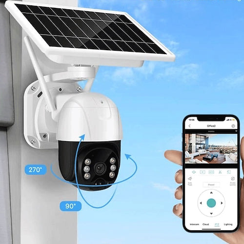 Cámara De Vigilancia Con panel Solar y CHIP Modelo - IPC-YT03