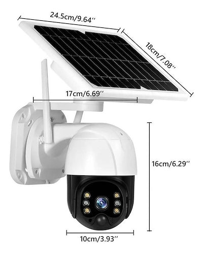 Cámara De Vigilancia Con panel Solar y CHIP Modelo - IPC-YT03