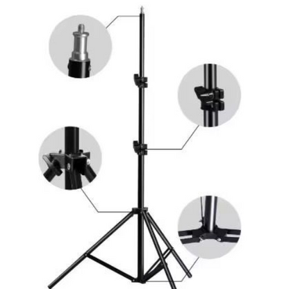 TRIPODE BAIHUO 2.1M COLOR NEGRO - MOD: MY-7139