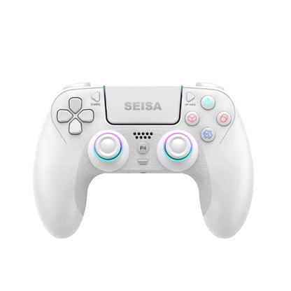 Control Inalámbrico BT para Celular y Videojuegos SEISA PS4 BLANCO - MOD: SJ-4012B
