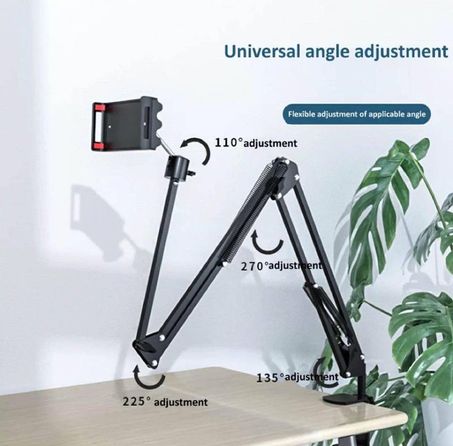 Soporte Sujetador Brazo Flexible Para Celular Tablet - ML-E4