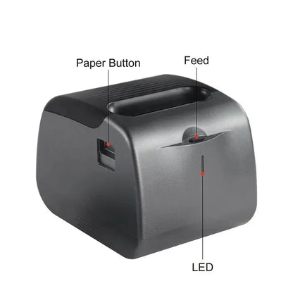 IMPRESORA ETIQUETERA BLUETOOTH COLOR NEGRO SEISA - MOD: MHT-L80G