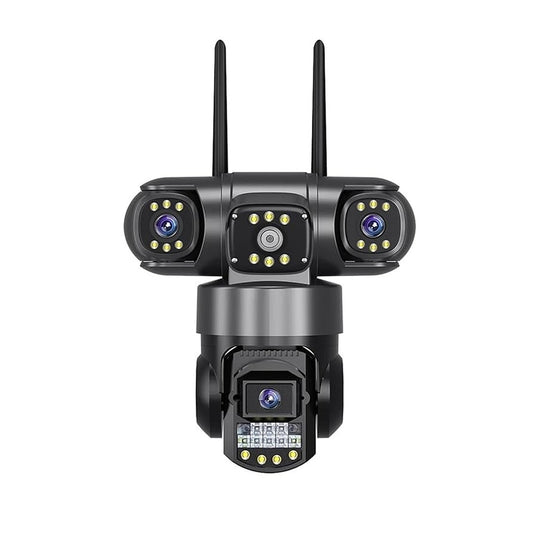 Cámara De Seguridad Ip6 6mp Wifi 4 Lentes - MOD: VC-609 - App: V380