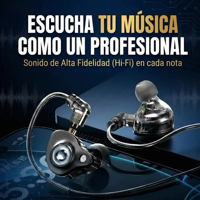 Audífonos  Con Micrófono - Hifi Alta Definición ENTRADA JACK 3.5MM MOD LK-S26