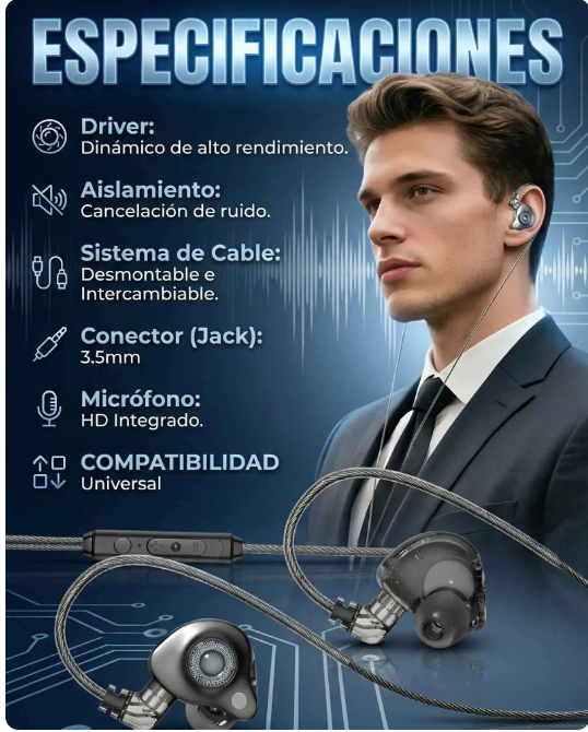Audífonos  Con Micrófono - Hifi Alta Definición ENTRADA JACK 3.5MM MOD LK-S26