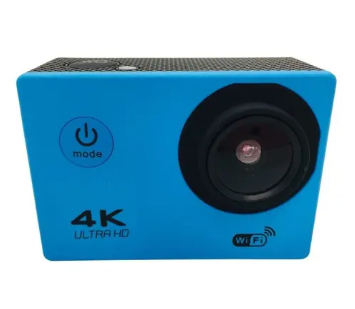 Cámara Deportiva de acción 4k 16mp Wifi Acuático Deportes Videos Color Celeste - MOD: SQ-Y02