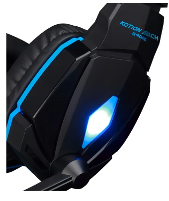Audífono Diadema Gamer Kotion AZUL - MOD: G4000
