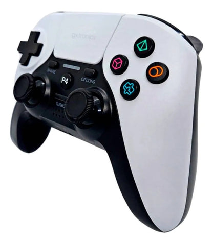 Control Inalámbrico BT para Celular y Videojuegos SEISA PS4 BLANCO - MOD: SJ-4011B