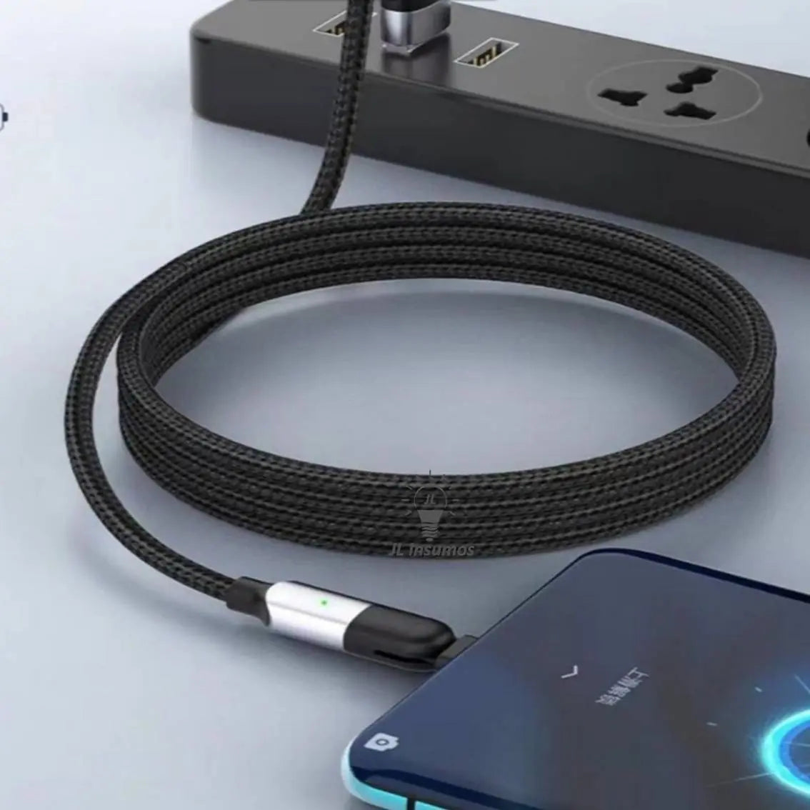 Cable Cargador Usb Para Celular Iphone 5a Giratoria T-X16I