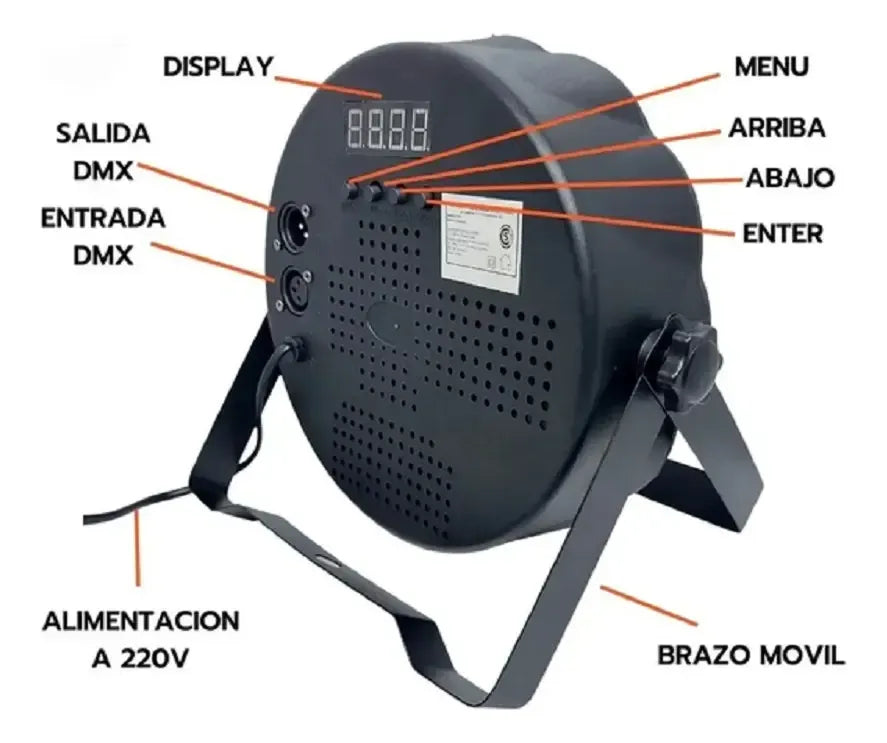 Proyector De Luces Protón Seisa 54 Focos LED - P-54B