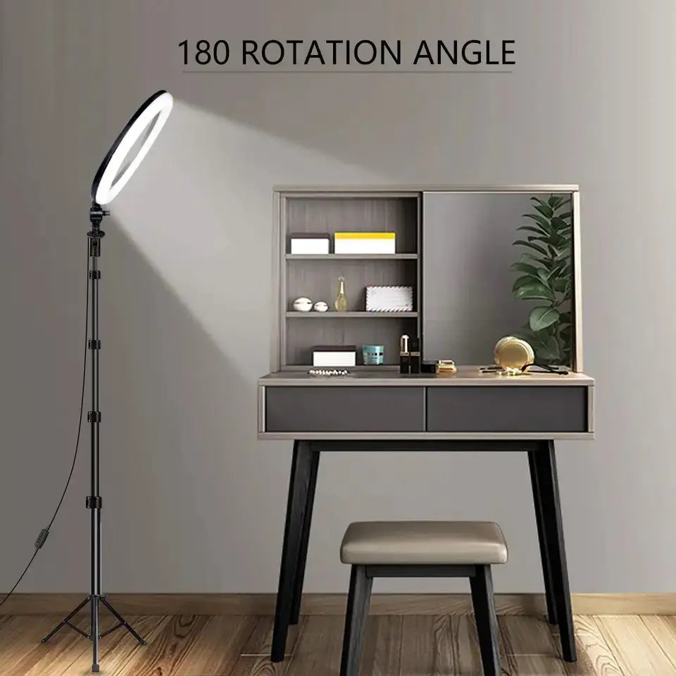 ARO DE LUZ 4CM PROFESIONAL 45CM - ZB-F348