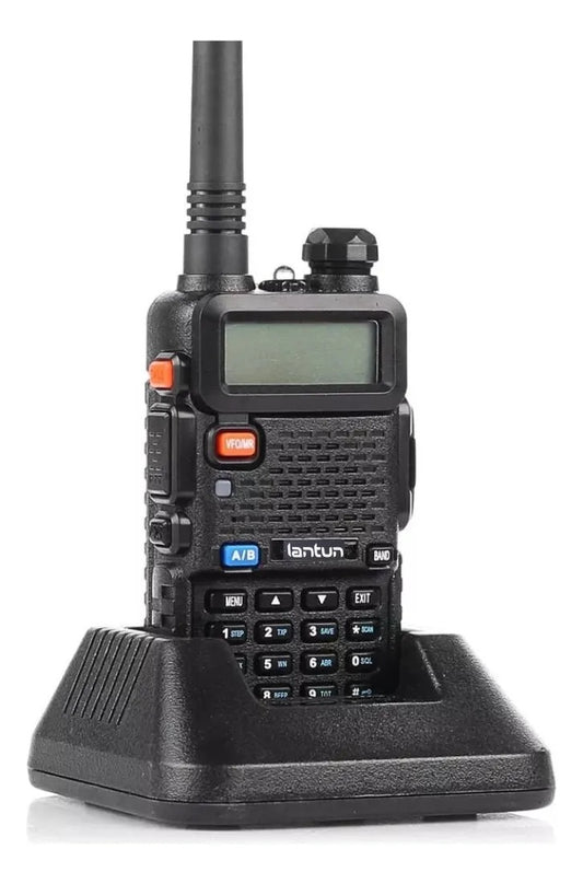 KIT DE Radios Walkie Talkie Con Pantalla UV-5R 2 Bandas 128 Canales