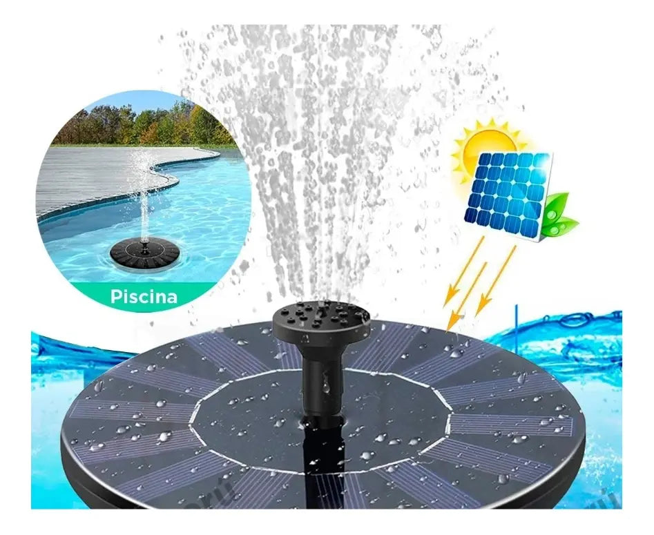 SOLAR FOUNTAIN ACCESORIO DE PISCINA MOD: RS187