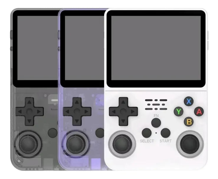 Consola Portatil de Video Juegos Retro R36S  con memoria de 64 GB y 32 colores negro,morado,blanco