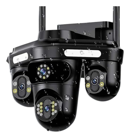 Camara Seguridad Ptz 3 Lentes Seguimiento Y Alarma IPC-871BS