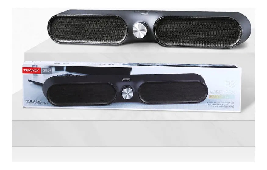 Parlante Inalámbrico Bluetooth Tranyoo Diseño Elegante  MOD B3