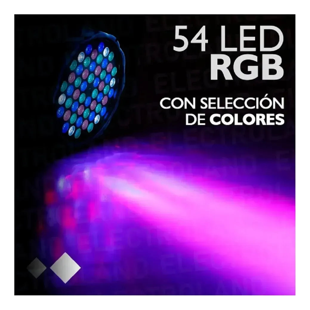 Proyector De Luces Protón Seisa 54 Focos LED - P-54B