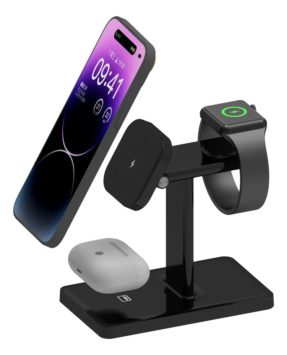 Base Carga Inalámbrica para Celular 3 en 1 - ZC-H301