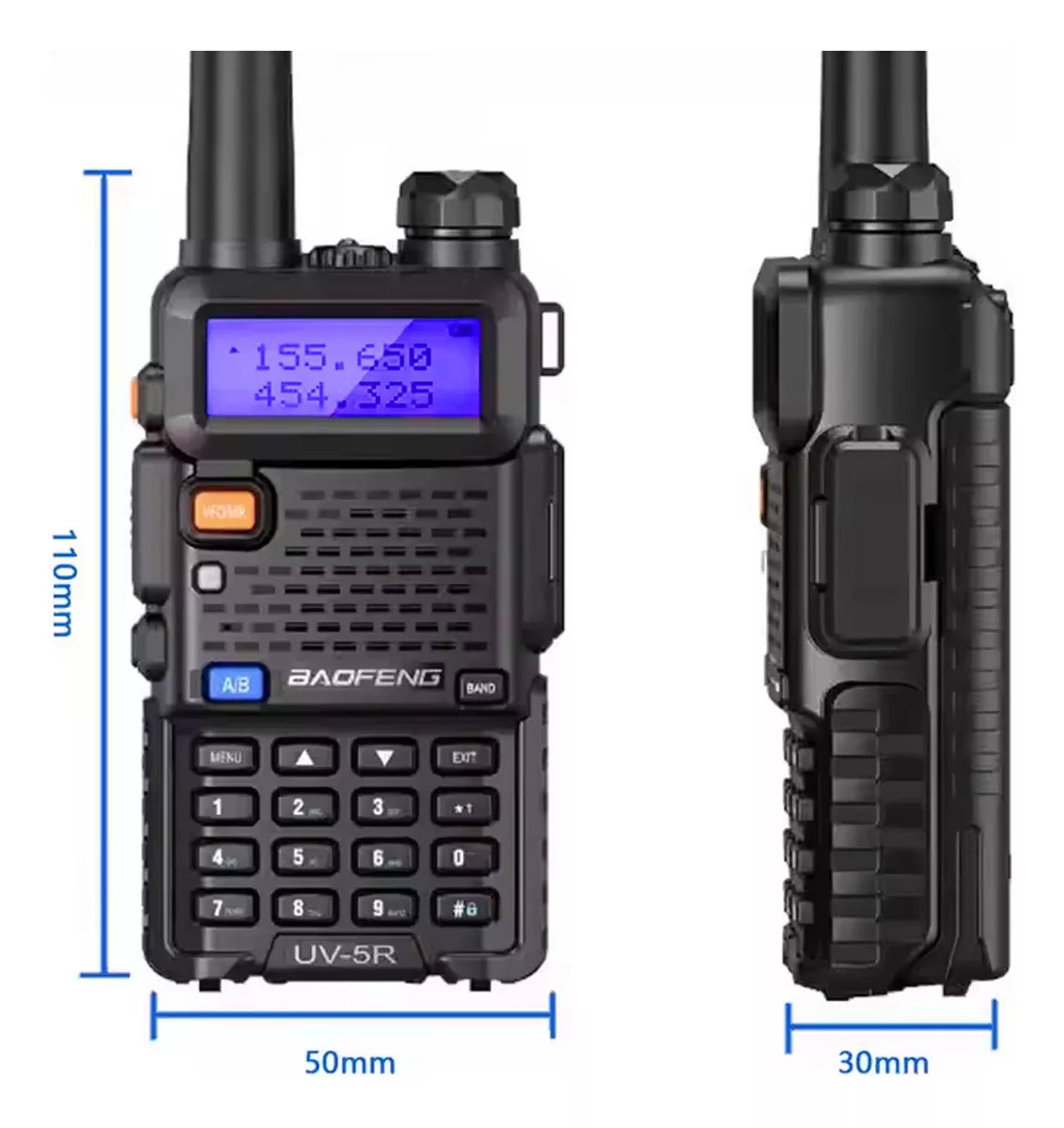 Radios Baofeng  Handy Walkie Talkie Mineria Pack X2 MOD UV-5R