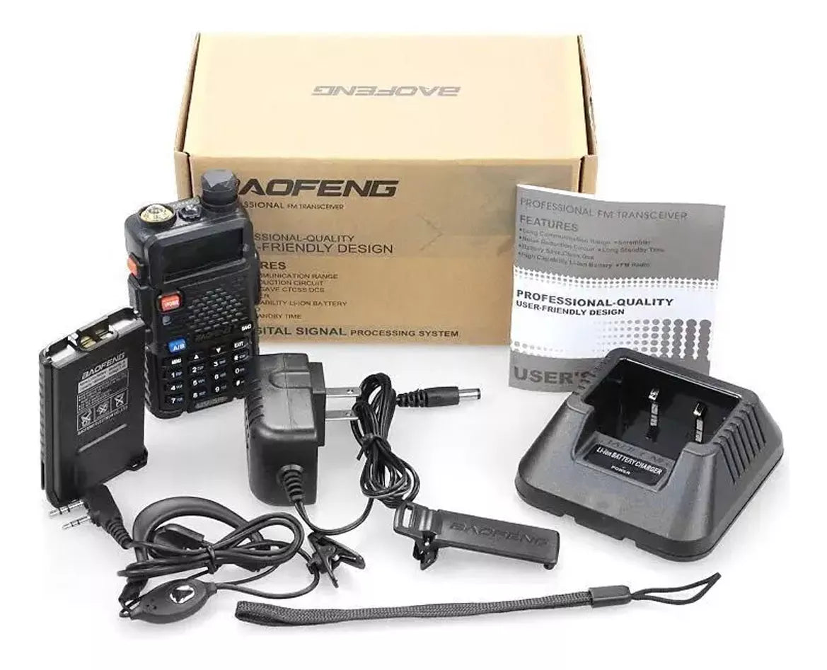 Radios Baofeng  Handy Walkie Talkie Mineria Pack X2 MOD UV-5R