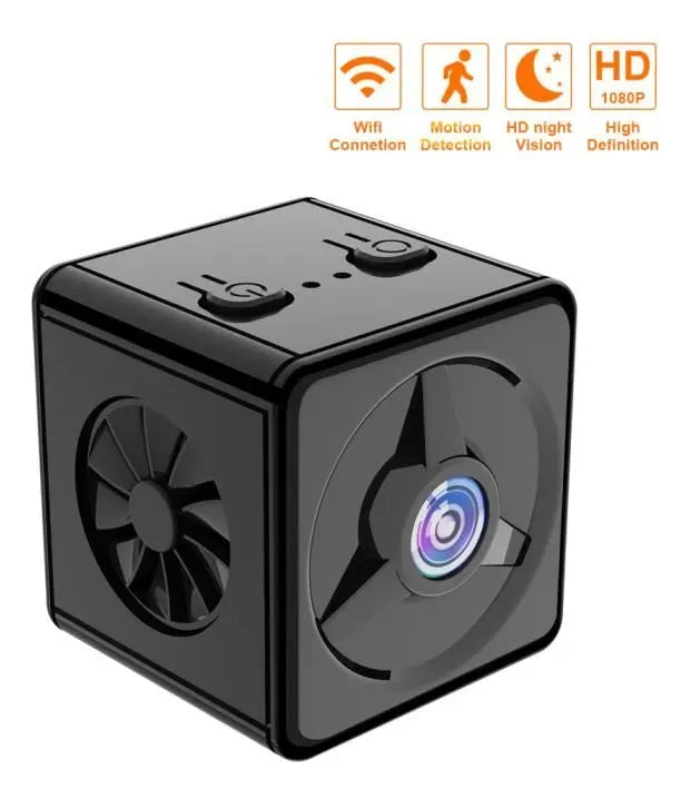 Mini Camara Wifi Portatil Con Vision Nocturna 720p - IPC-K14