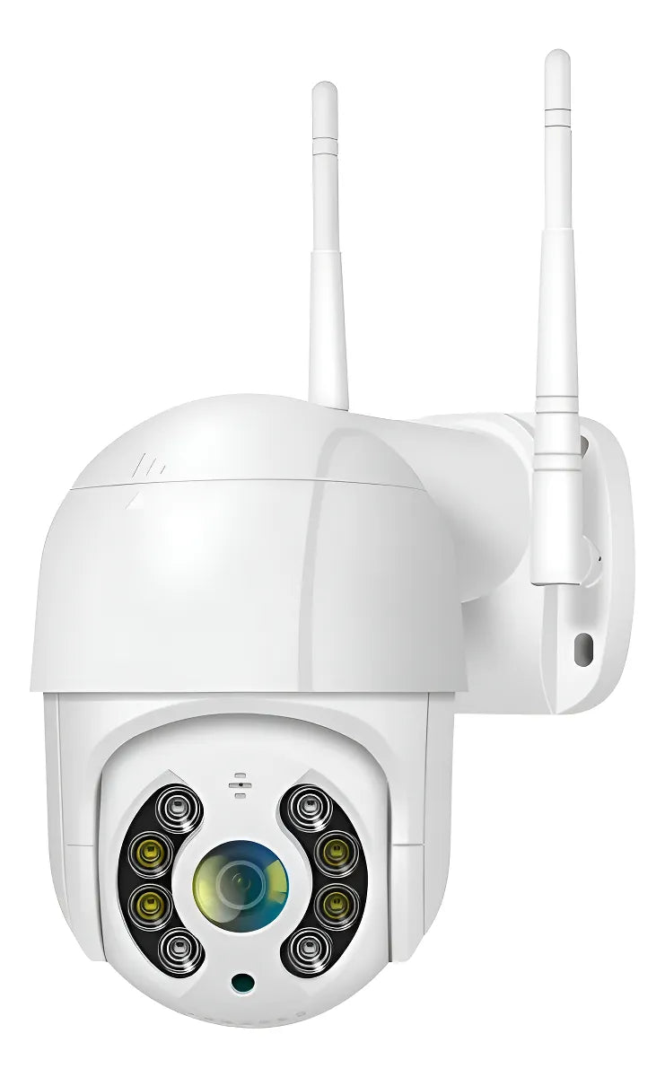Cámara Icsse Wifi Ptz 360° Mini Blanca Ip66 Color Blanco - A8-PRO-2K