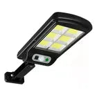 Reflector Linterna recargable Con Panel Solar Exterior MOD KQ-D08