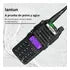 RADIO WALKIE TALKIE DOBLE ENTRADA LINTERNA LANTUN MOD UV-13B