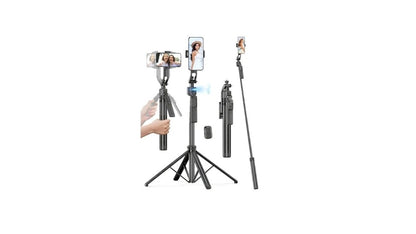 Tripode Gimbal Con Sensor De Movimiento Negro - MOD: HX-ZJ6111