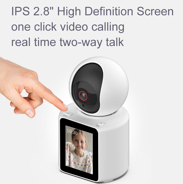 VIDEO CALLING SMART CAMERA CAMARA INTERIOR CON PANTALLA VIDEOLLAMADA ICSEE MOD: T11-PRO