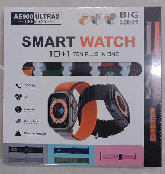 Smart Watch Ultra 2 Combinación 7 En 1  MOD AE900 - MOD SZ13156
