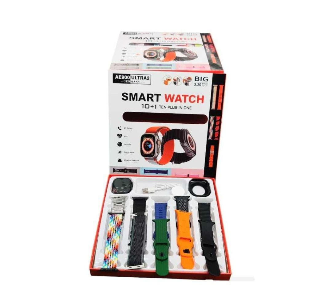 Smart Watch AE900 Ultra 2 Combinación 7 En 1 -