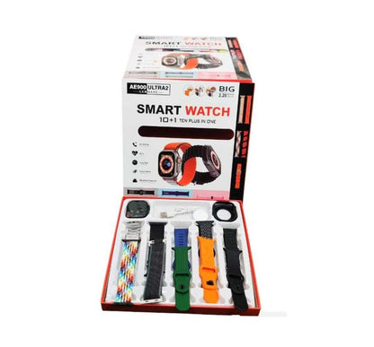Smart Watch Ultra 2 Combinación 7 En 1  MOD AE900 - MOD SZ13156