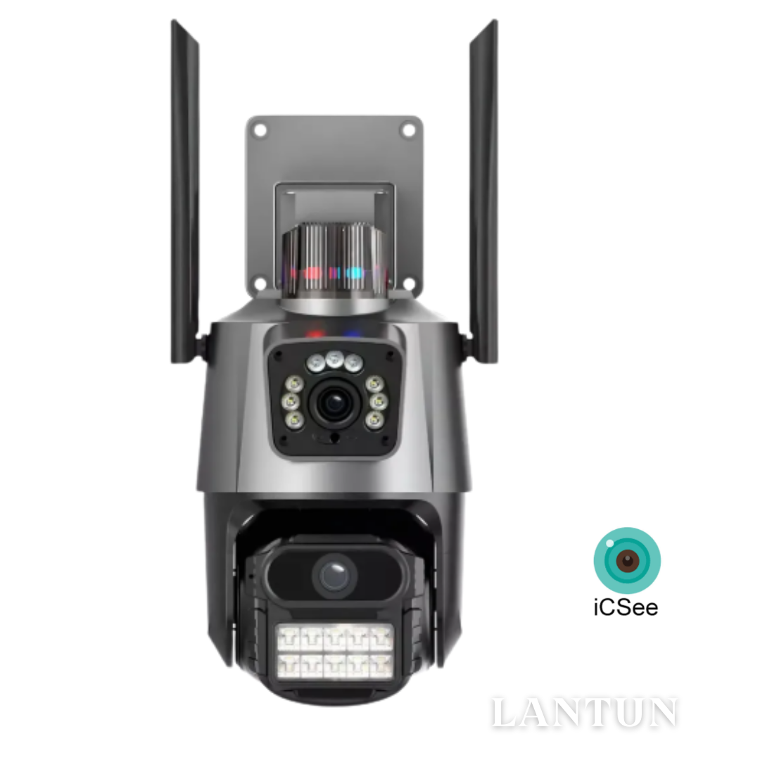 Cámara seguridad 3K Para Exteriores Wifi Doble Lente 360 PTZ - LT38-3K