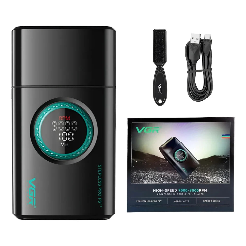 Shaver  Black Afeitadora Inalámbrico VGR MOD   V-377