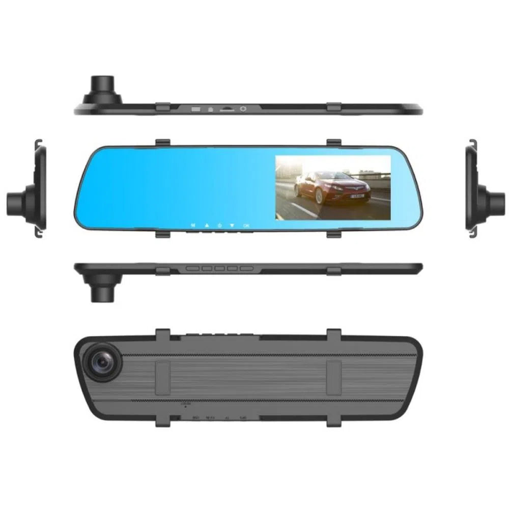 Espejo Retrovisor DVR CD-D3 con Cámara Doble Visión